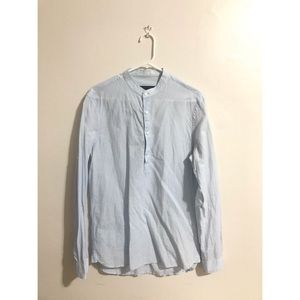 Zara Man Mandarin Collar Shirt